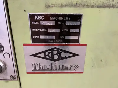 Used KBC MACHINERY CTG12 Centerless Grinders Ohio US | HGR 24 #1230517