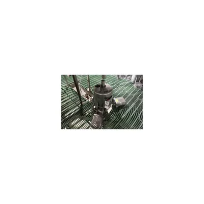 Used Stainless Steel Dry Bulk Hopper - 1.25 cu/ft