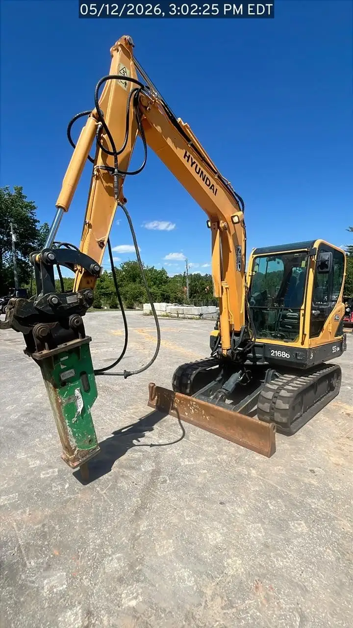 Used 2023 HYUNDAI ROBEX 55-9A Crawler Excavators - Mini North Carolina US | National Equipment Dealers #1422358