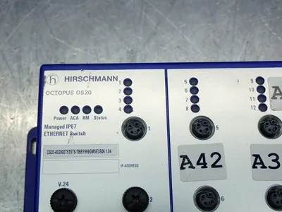 Used HIRSCHMANN OS20002000T5T5T5TBBY999GMSE3S Relays & Switches | HGR 24 #739206