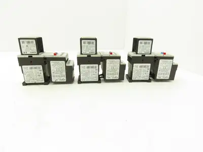 Siemens 3RU1116-1AB0 Motor Starter Contactor Relay 24V Coil 5Hp 600V Lot of 3