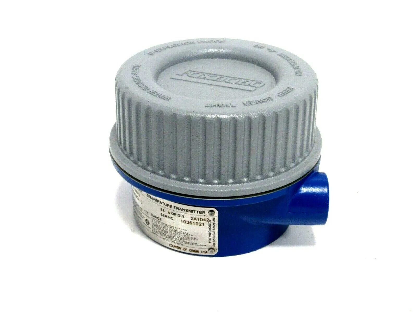 USED FOXBORO RTT20-D1SNXFD TEMPERATURE TRANSMITTER RTT20D1SNXFD