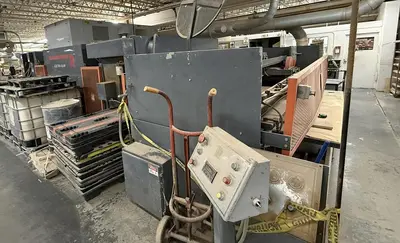 ROSENQUIST EF-100 ELECTRO-FLOW FEED-THROUGH RADIO-FREQUENCY GLUER