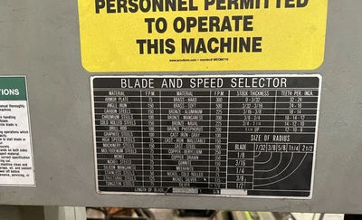 DAKE TM Vertical Band Saws | Mohawk Machinery (6)