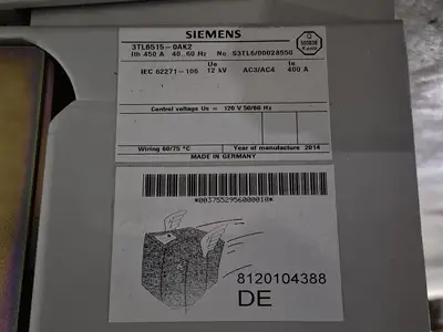 NEW 2014 SIEMENS 3TL6515-0AK2