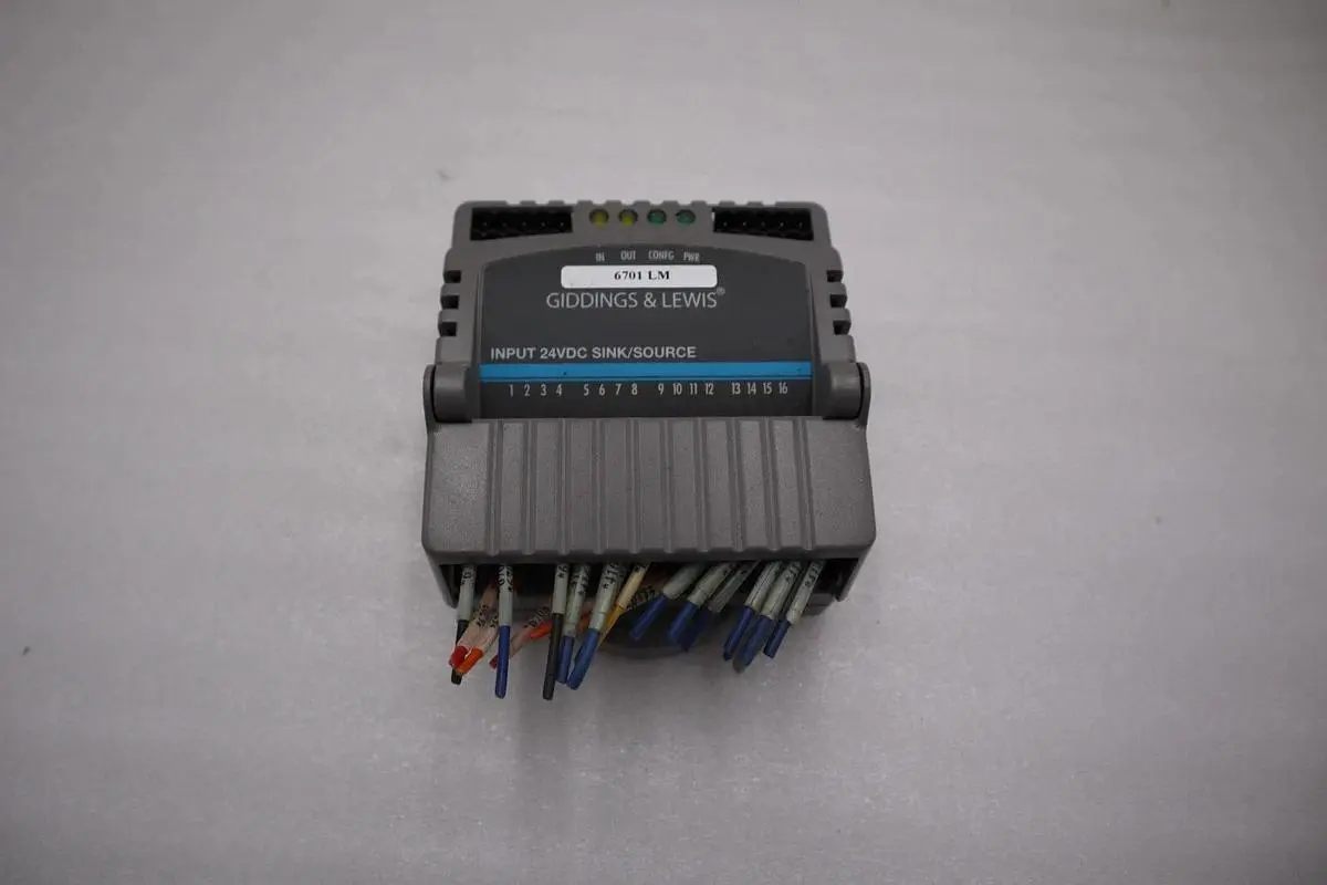 Giddings & Lewis M.1300.7372 R1 Input Module 24VDC SINK/SOURCE STOCK 5157A