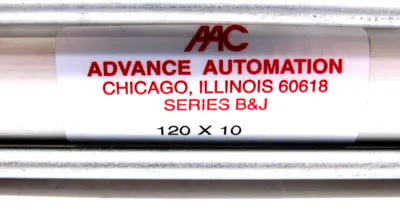 NEW ADVANCED AUTOMATION 120 X 10 CYLINDER SERIES B&J