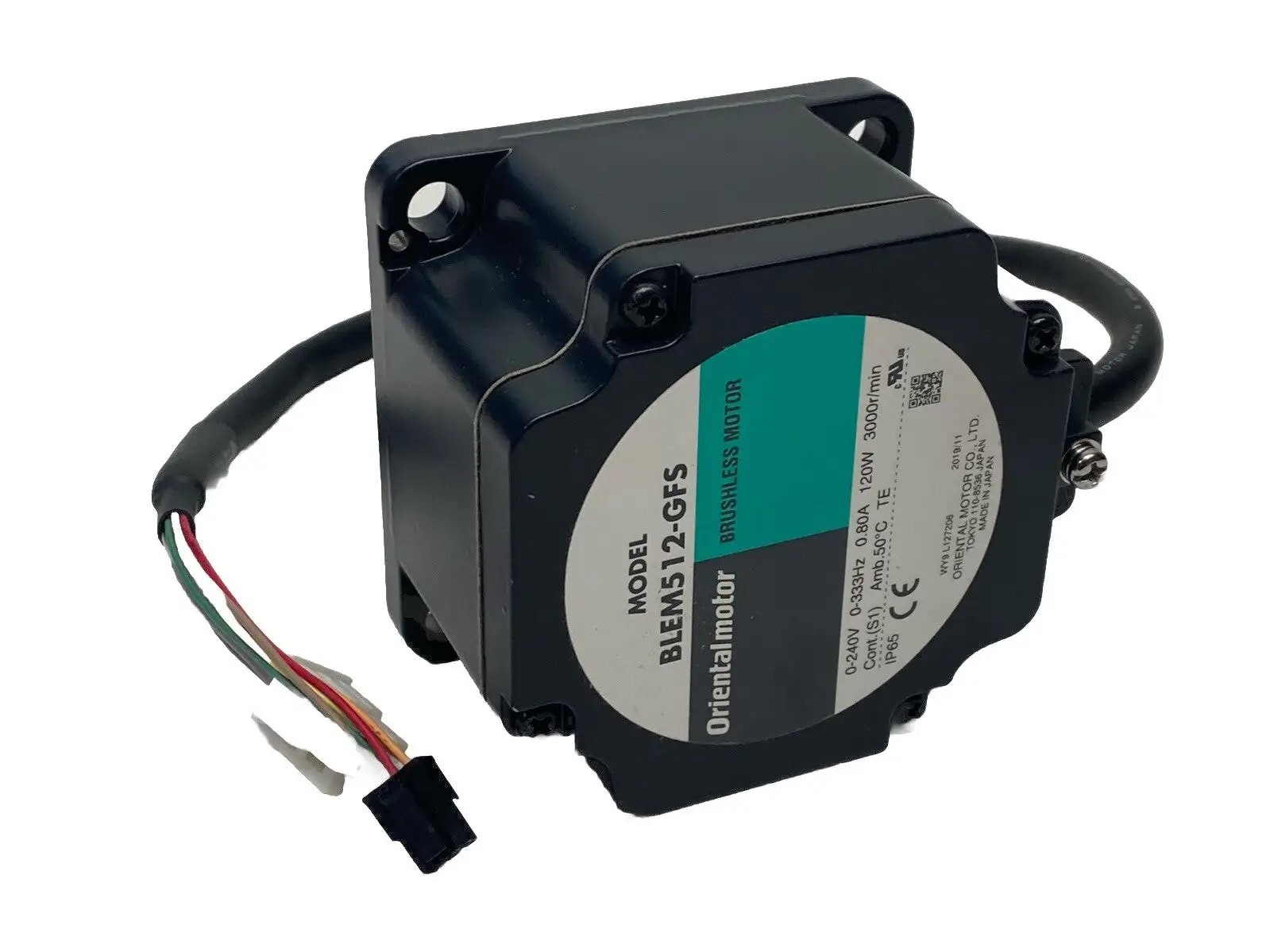 USED ORIENTAL MOTOR DC PINION BLEM512-GFS BLE SERIES