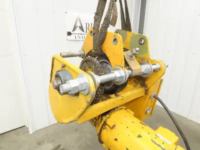 David Round Electric Hoist Tractor Power Drive Trolley 45 Fpm 460VAC 3Ph
