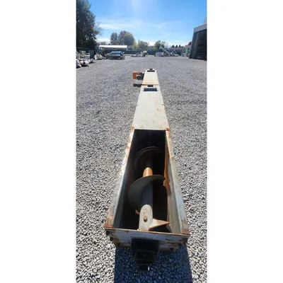 Used 5HP Mild Steel Screw Conveyor - 16" Dia. X 22' long