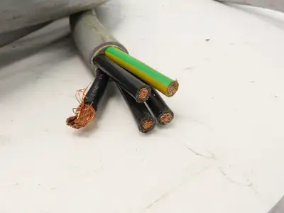 Helukabel JZ-602 Multi-Conductor 6AWG 5 Conductor 48' Cable 600V