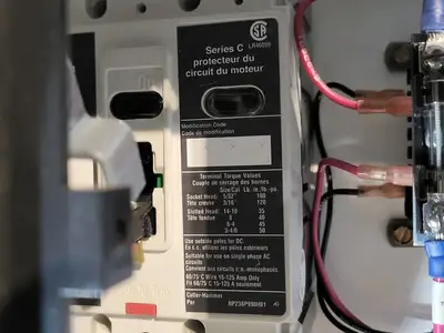 2hp, 600V, 7A, FVNR Starter, Size 1