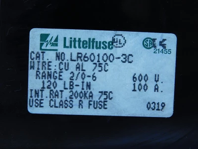 Used LITTELFUSE _UNKNOWN_ Fuses Texas US | OCO Industrial #1682762