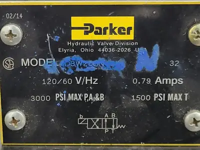 USED PARKER FILTRATION D3W2C