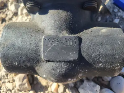 1 1/2" Class 800 Gate Valve API 602