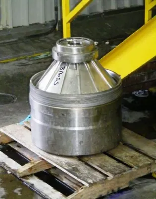 Westfalia TA 140-02-576 separator, 316SS.