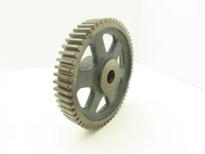 Boston Gear 10390 NH60 Spur Gear 60-Tooth 7.5" OD 1.25" W 1" Smooth Bore