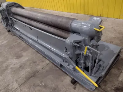 10' X 1/4" WEBB MODEL #6L INITIAL PINCH 3 ROLL PLATE ROLL