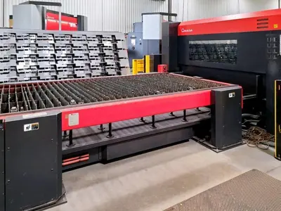 Used 2015 AMADA FOM2 3015 NT Laser Cutters Illinois US | Machine Factory Outlet #1263609
