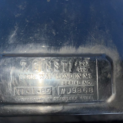 25L Giusti S/S Electrical Scraped Mixer