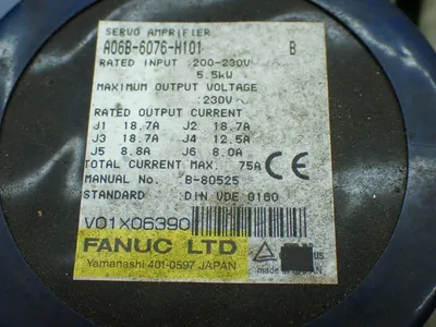 USED FANUC A06B6076H101