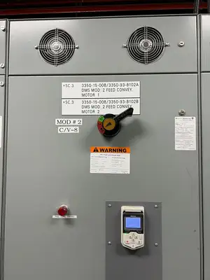 Modan 3000 VFD MCC, 600V, 3-Ph, 1200A, 6 Sections