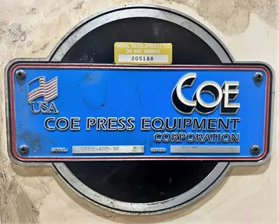 USED 2002 COE CPPS-400-36