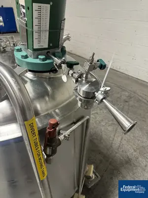 USED Precision 500 Liter Precision Stainless Reactor, 316 S/S, 45/100#