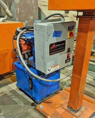 Tube Straightener and Cut-Off Machine, Komo Machine