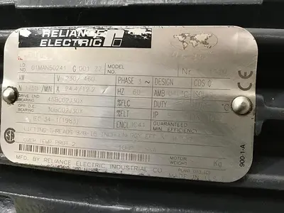 USED RELIANCE ELECTRIC 01MAN50241 G001ZZ