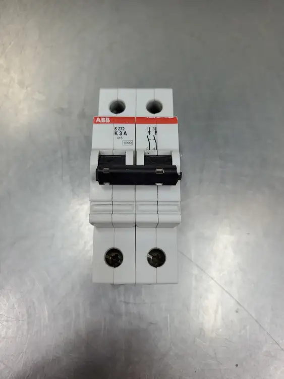 Used ABB S 272-K3 A Circuit Breaker, 2-Pole, 240 VAC Circuit Breakers South Carolina US | Palmetto Automation #1161075