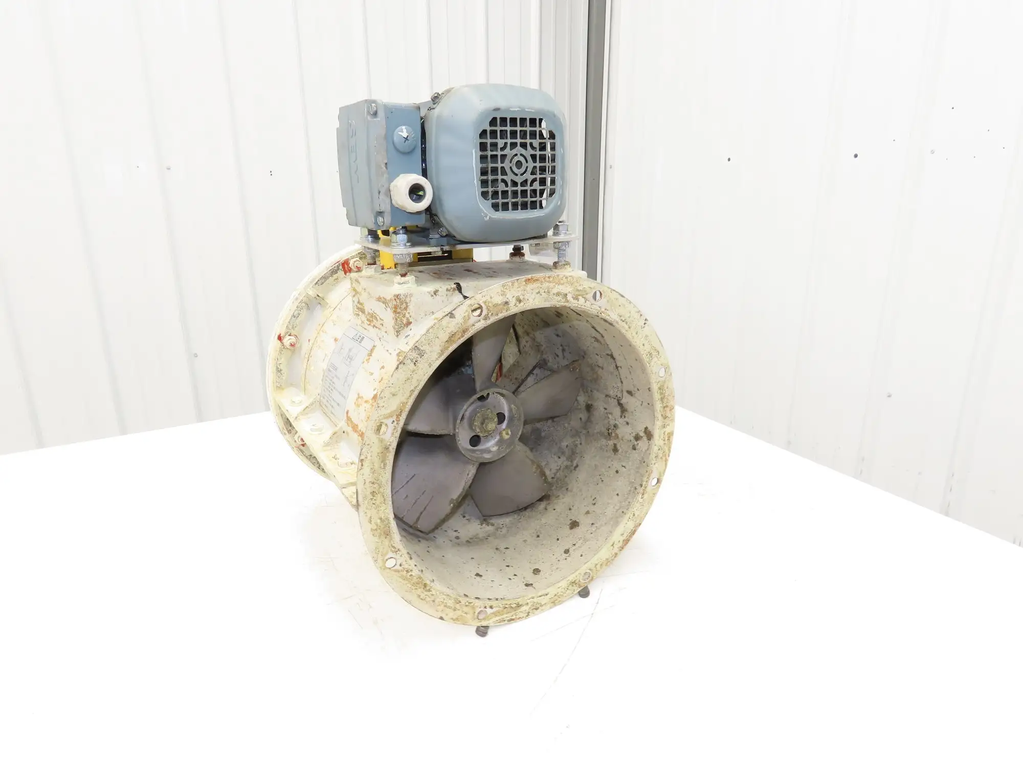 Fulta Electric DBRO3M236 Tube Axial Blower Duct Fan 14" 1000 CFM 220V 3PH