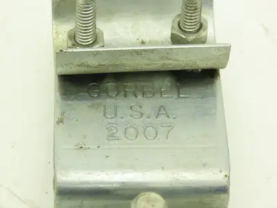 Gorbel 2007 Festoon Cable End Clamp Trolley Bridge Crane S250/500 Rail  Lot of 5