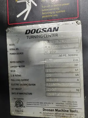 2017 DOOSAN LYNX 2100LB CNC Lathes | Midstate Machinery (8)