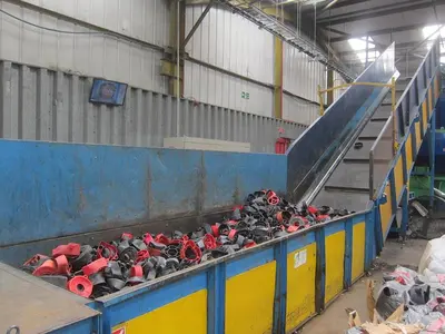 Zerma & Vecoplan Shredder and Granulation Line