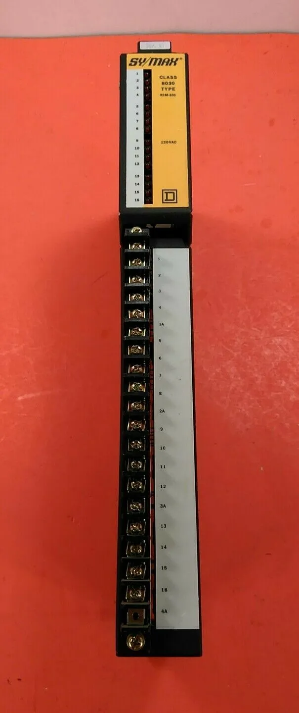 Square D SY/MAX Input Module, RIM-101, 8030, Series C1, 3C