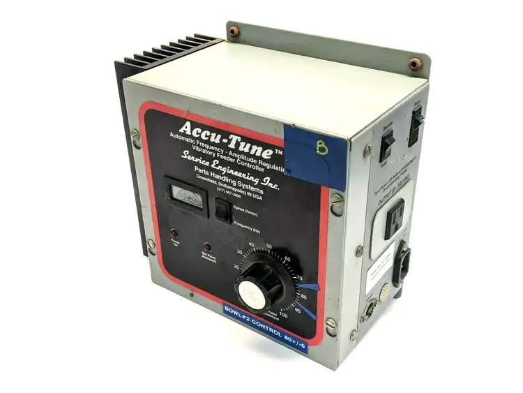 Used SERVICE ENGINEERING AUTOMATIC FREQUENCY-AMPLITUDE REGULATING VIBRATORY FEEDER CONTROL Vibratory Feeders | Maverick Industrial Sales #1105819