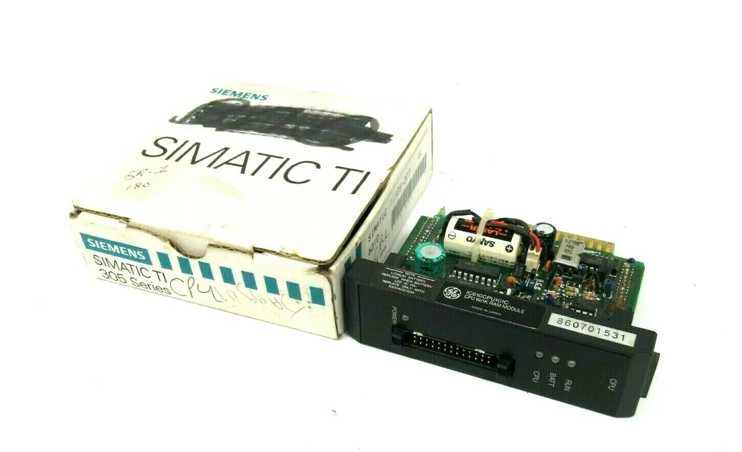 USED GENERAL ELECTRIC IC610CPU101C CPU MODULE