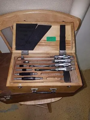 Set of 2'' to 6'' Micrometer Kit Mitutoyo and Other Brand