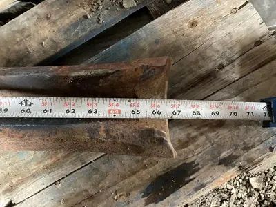 Used AFTERMARKET 5” X 66-1/2" CABLE TOOL DRILLING CHISEL BIT Tool Bits Pennsylvania US | East West Machinery & Drilling #1417241