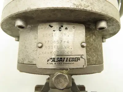 Isochem Pulsafeeder GM4-KCT-KKS Stainless Rotary Gear Pump .5Hp 1670rpm 460V 3PH