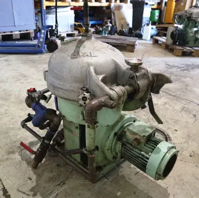 Alfa-Laval MAB 104B-24 oil purifier, SS.