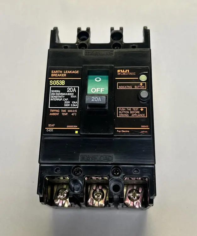Used FUJI ELECTRIC SG53B Circuit Breakers | Surplus Asset Holdings #1189038