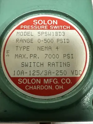 New | in-Stock SOLON 5PSW1BD3 Miscellaneous Equipment (Electrical & Power) | Surplus Asset Holdings #1197875