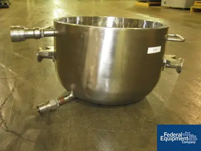 USED Collette 25 Liter Collette Granulating Mixer, Model Gral 25 Pro, S/S