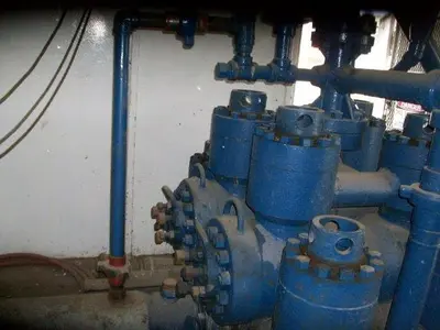 USED IDECO MM-550 DUPLEX MUD PUMP PACKAGE