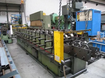 USED MGM + COLOMBO ROLL FORMING PUNCH LINE
