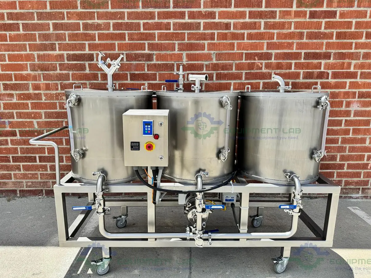 Stainless Steel 3 Stage Tank Transfer System w/ 1 HP Pump, VFD