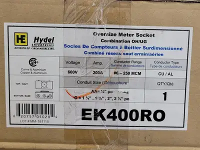 NEW HYDEL EK400RO