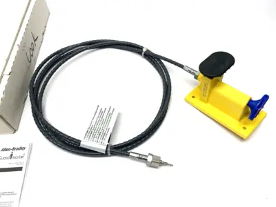 USED ALLEN-BRADLEY SER. A GUARDMASTER TLS-GD2 FLEXIBLE RELEASE CABLE 3M